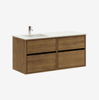 Linea Nordic Oak Serie - 80cm snedker badmøbel