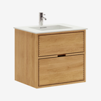 Segment Nordic Oak Serie - 60cm snedker badmøbel