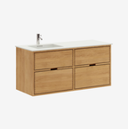 Segment Nordic Oak Serie - 100cm snedker badmøbel