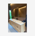 Segment Nordic Oak Serie - 60cm snedker badmøbel