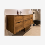 Segment Nordic Oak Serie - 60cm snedker badmøbel