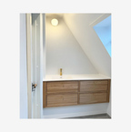 Aero Nordic Oak Serie - 180cm snedker badmøbel