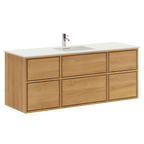 Aero Nordic Oak Serie - 140cm snedker badmøbel