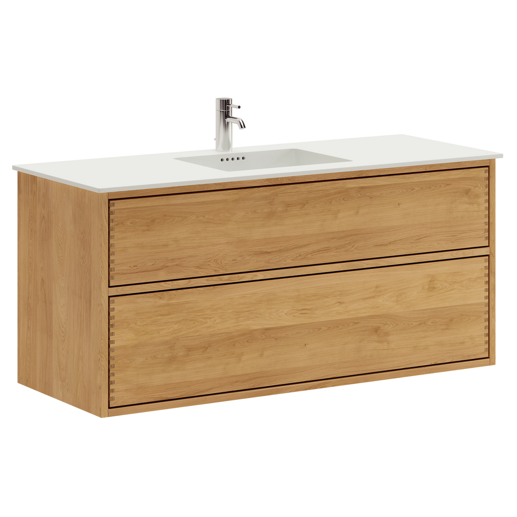 Aero Nordic Oak Serie - 120cm snedker badmøbel