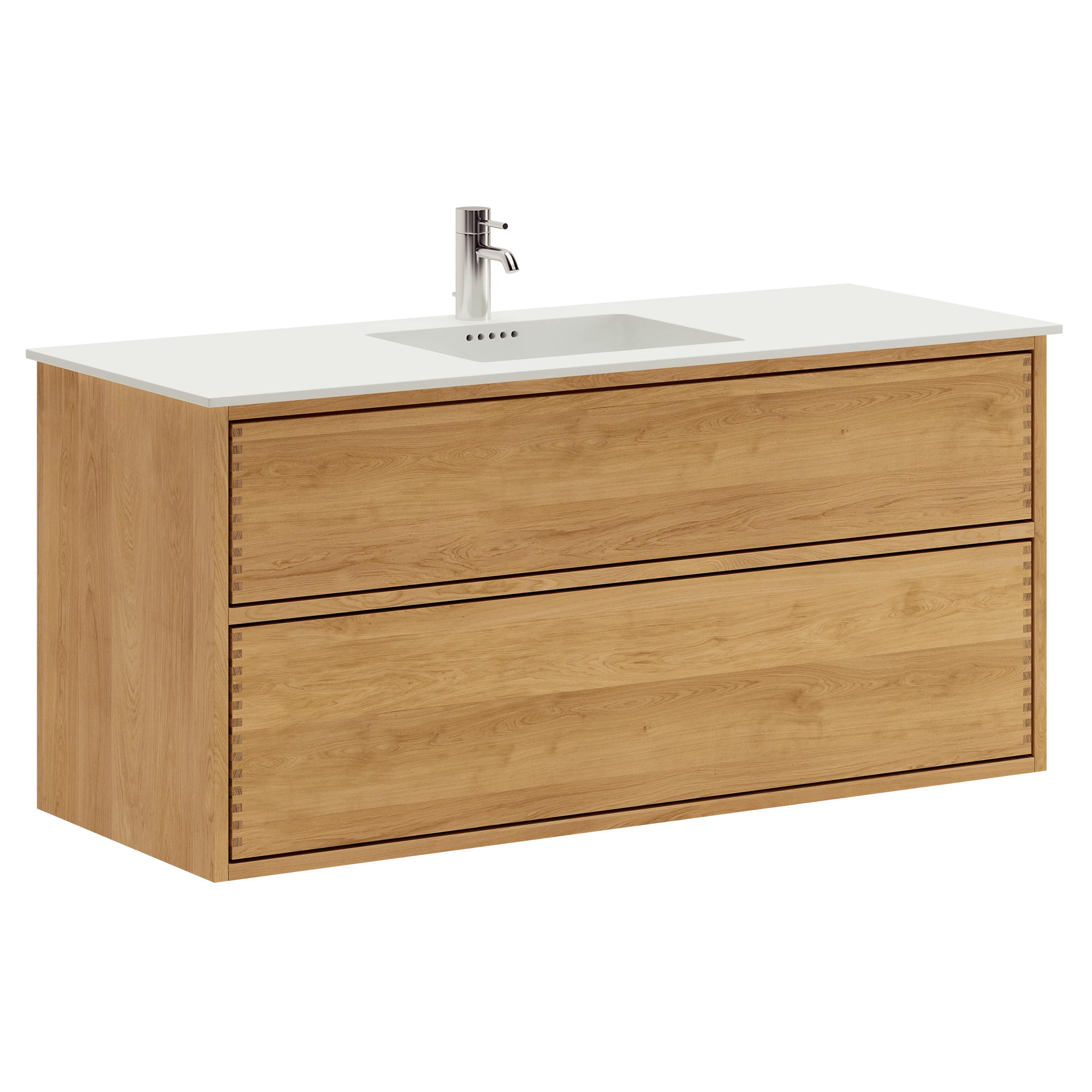 Aero Nordic Oak Serie - 120cm snedker badmøbel