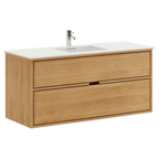 Segment Nordic Oak Serie - 120cm snedker badmøbel